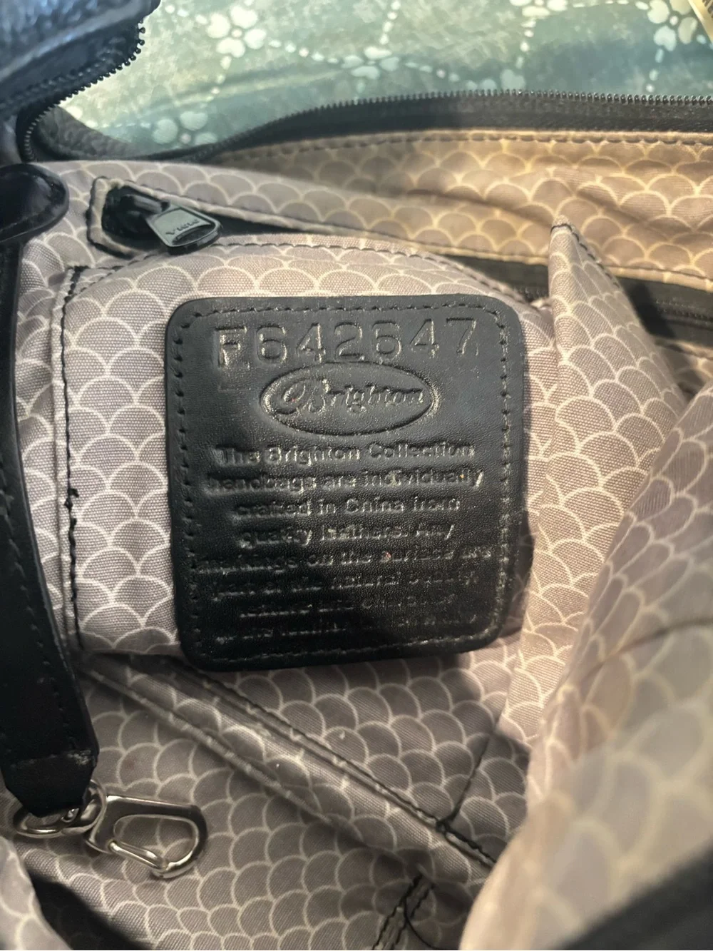 pebbled leather